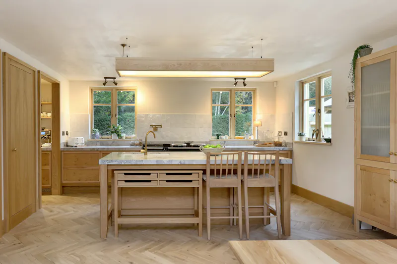 Floor - wooden at Modern Herts Country Home, D2817 (photo 10)