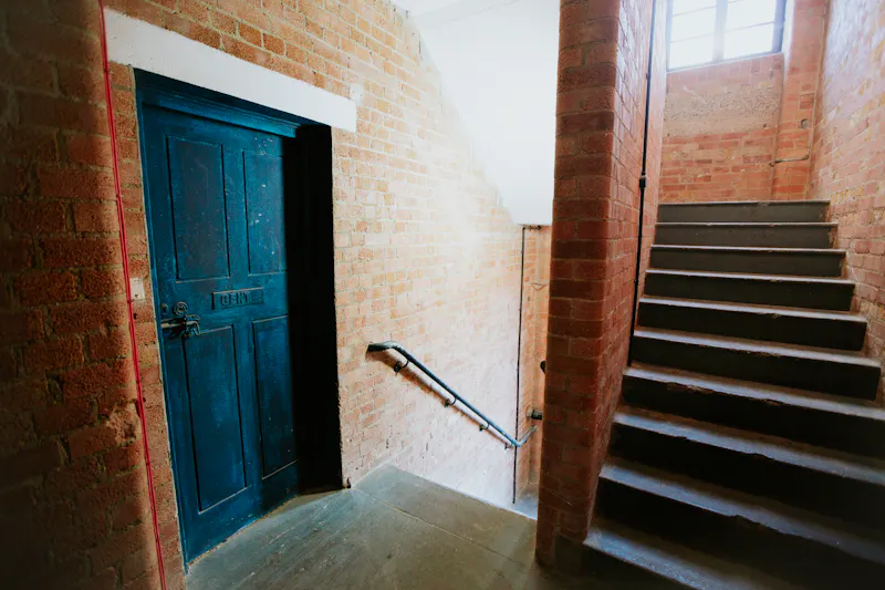 Staircase at Hackney Downs Victorian studio, N563 (photo 10)