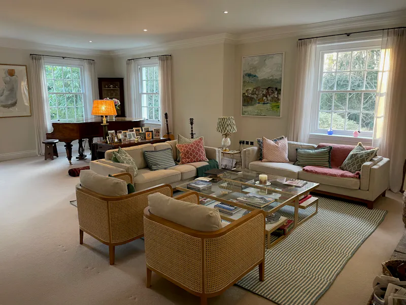 Living Room at 1920s Country Home Charleshill , A1654 (photo 4)