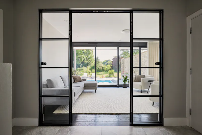 Crittall windows at Stunning Pool House Ockley, D2820 (photo 10)