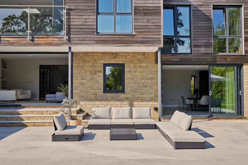 Terrace/Patio at Stunning Pool House Ockley, D2820 (photo 38)