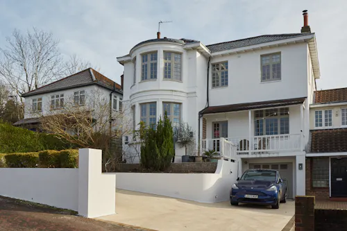 Honor Oak Victorian villa, B1960