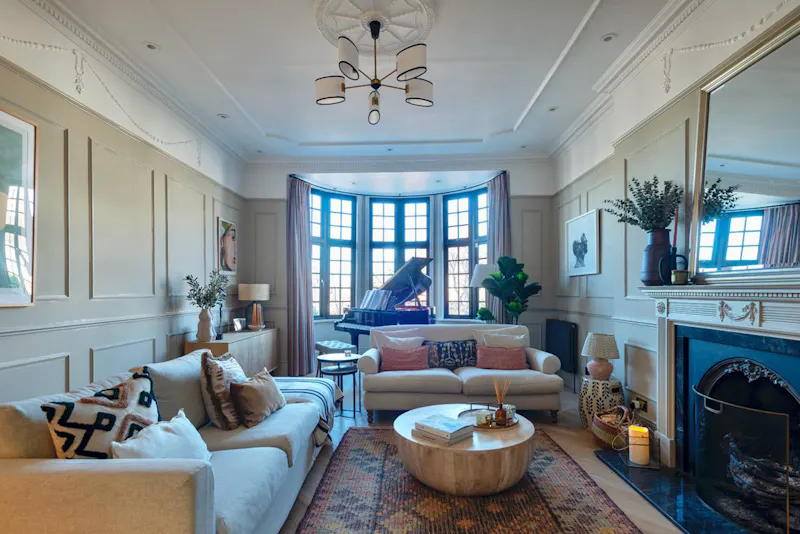 Drawing room at Honor Oak Victorian villa, B1960 (photo 4)