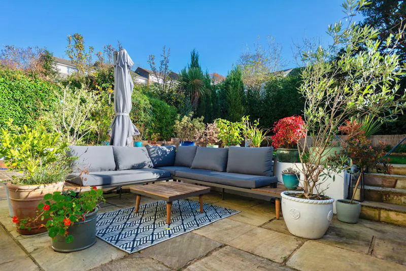 Terrace/Patio at Honor Oak Victorian villa, B1960 (photo 30)