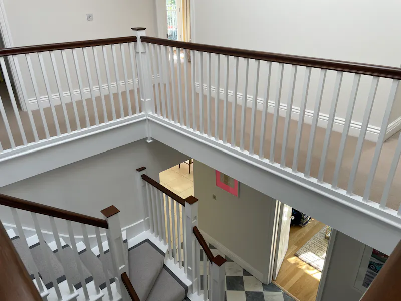 Staircase at 1920s Country Home Charleshill , A1654 (photo 13)