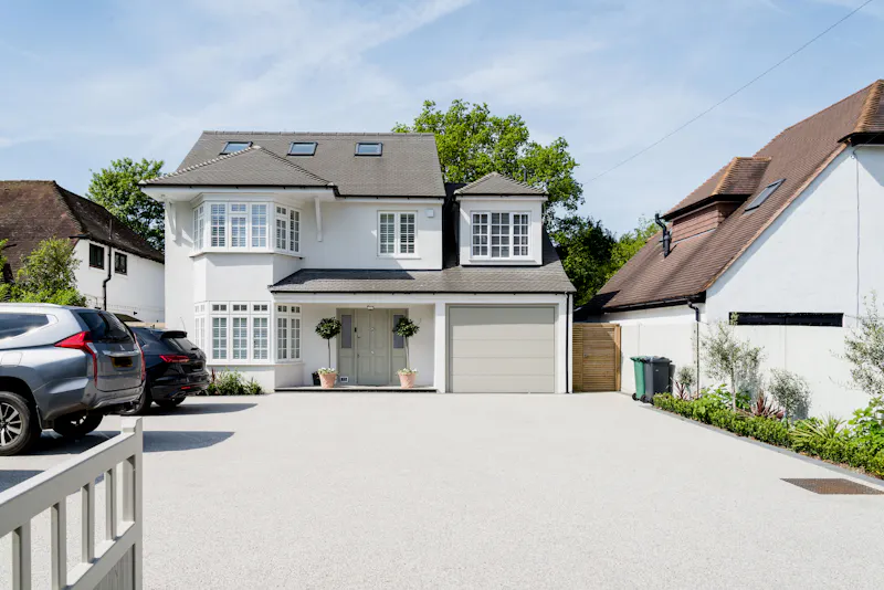 Garage at Serene 1930s Surrey home, D2846 (photo 1)