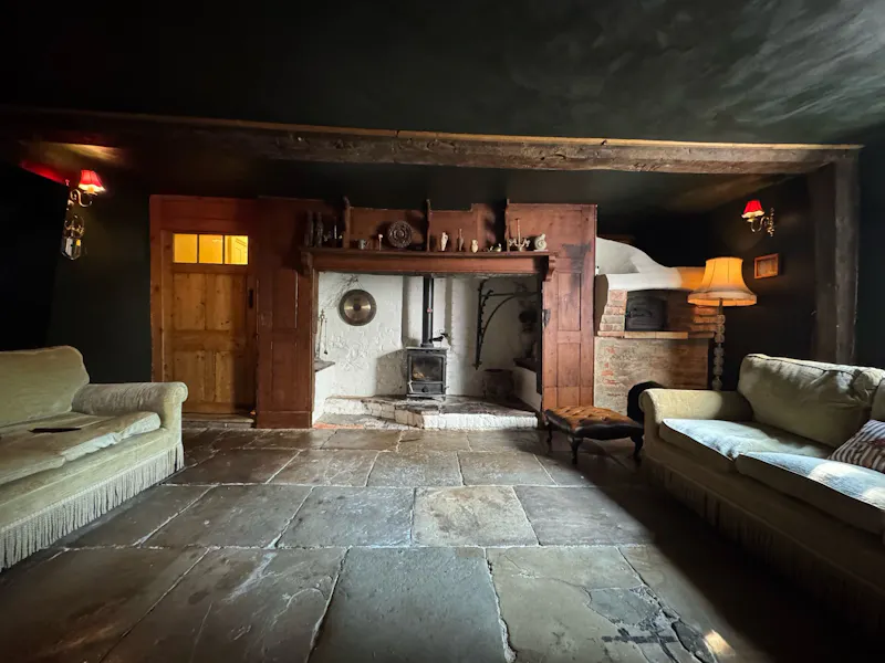 Fireplace at Stunning period Addington Manor, A1656 (photo 29)