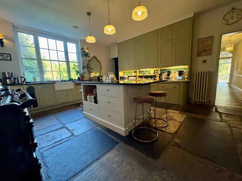 Kitchen at Stunning period Addington Manor, A1656 (photo 22)