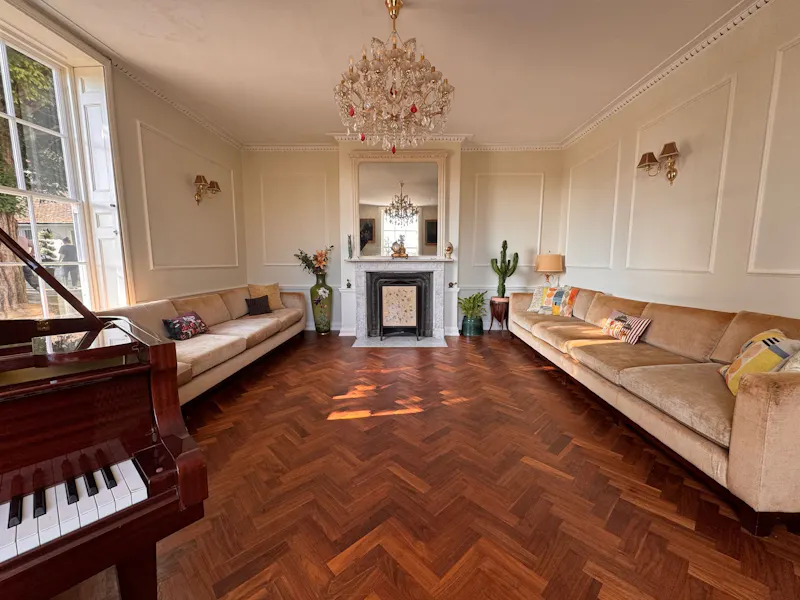 Living Room at Stunning period Addington Manor, A1656 (photo 10)