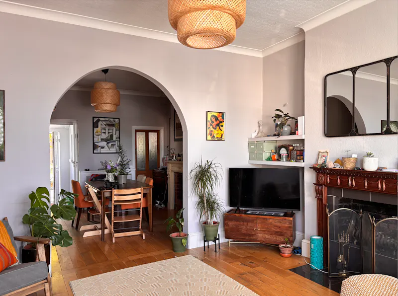 Living Room at Catford family home, B2085 (photo 3)