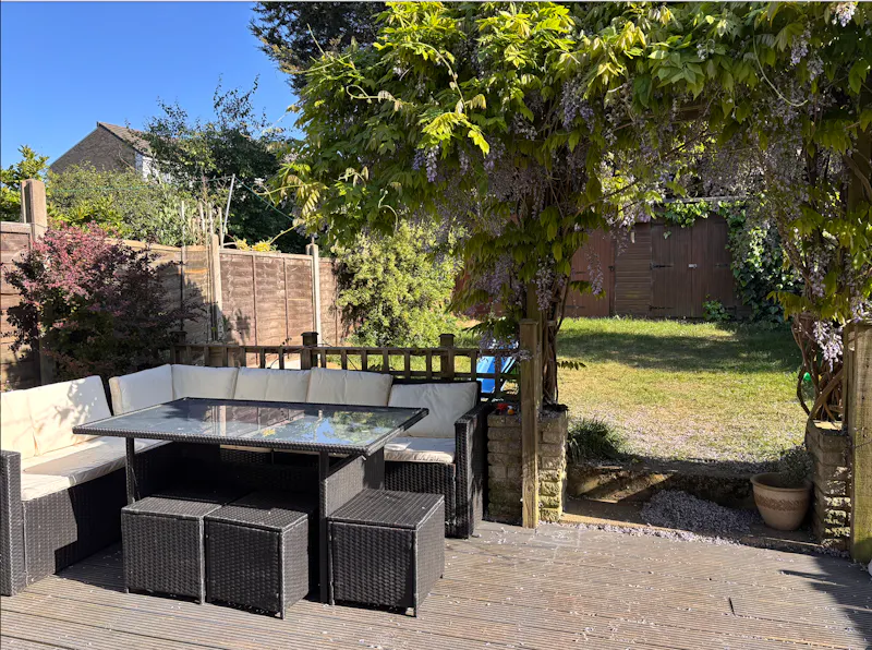 Garden at Catford family home, B2085 (photo 16)