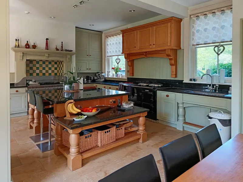 Kitchen at Grade II Picturesque Manor, A1657 (photo 14)