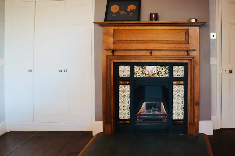 Fireplace at Barnston Grade 2 Rectory, A1627 (photo 20)