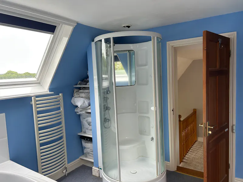 Bathroom at 1920s Coach House in Tring , B2083 (photo 47)