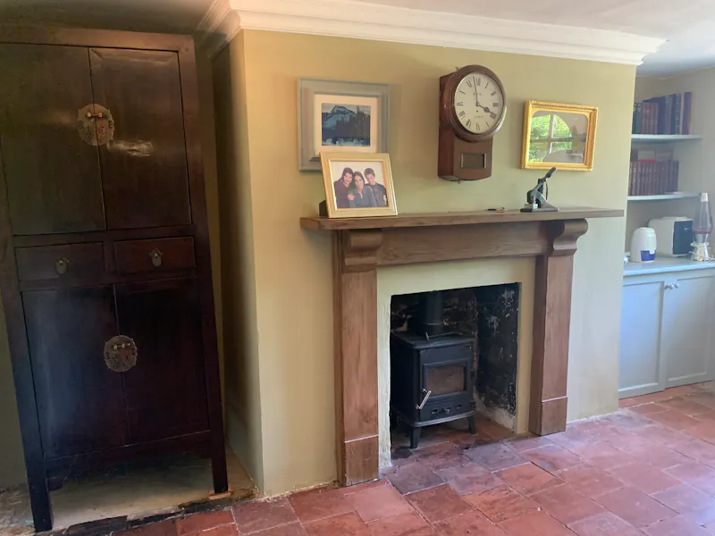 Fireplace at South Oxhey Georgian House, L398 (photo 16)
