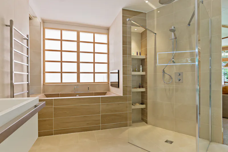 Bathroom at Unique St Albans modern house, K511 (photo 73)