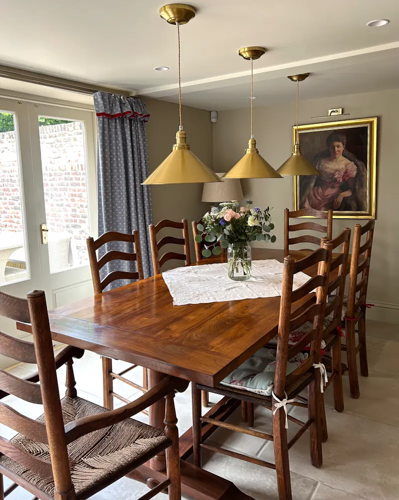 Dining room at Georgian, coastal Deal home, A1658 (photo 26)