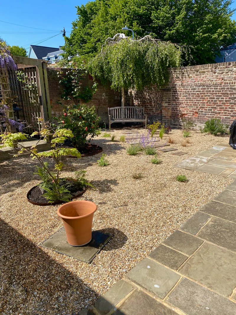 Garden at Georgian, coastal Deal home, A1658 (photo 51)