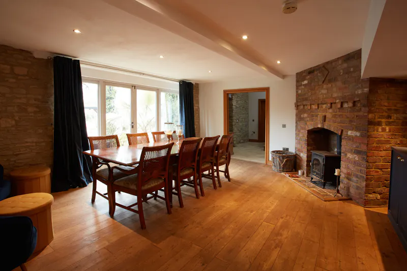 Floor - wooden at Country home in Turvey, L765 (photo 12)