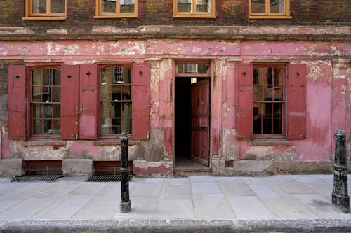 Spitalfields huguenot townhouse, A596