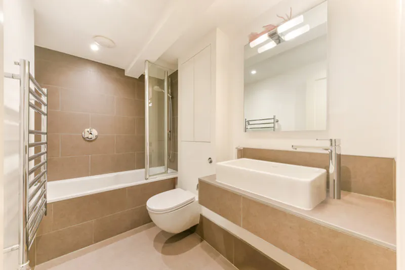 Bathroom at Period South Ken Townhouse, A1659 (photo 37)