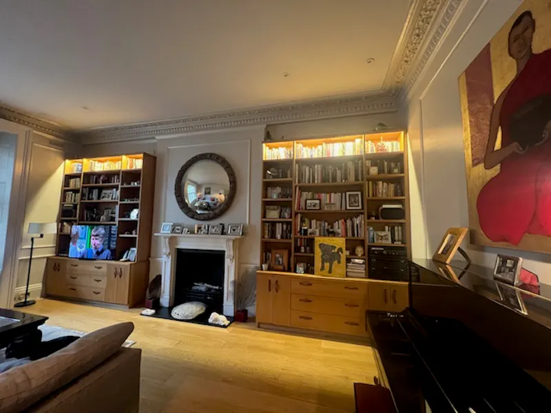 Library at Period South Ken Townhouse, A1659 (photo 22)