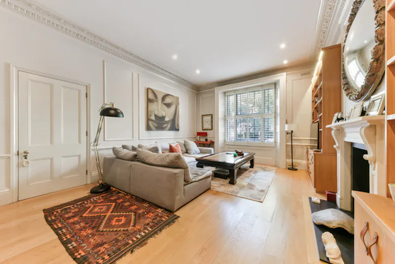 Living Room at Period South Ken Townhouse, A1659 (photo 19)
