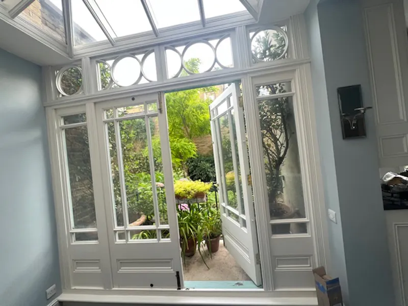 French doors at Period South Ken Townhouse, A1659 (photo 15)