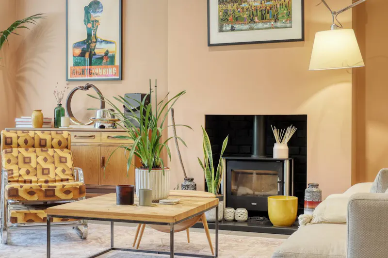 Fireplace at Retro Wandstead Semi, D2823 (photo 8)
