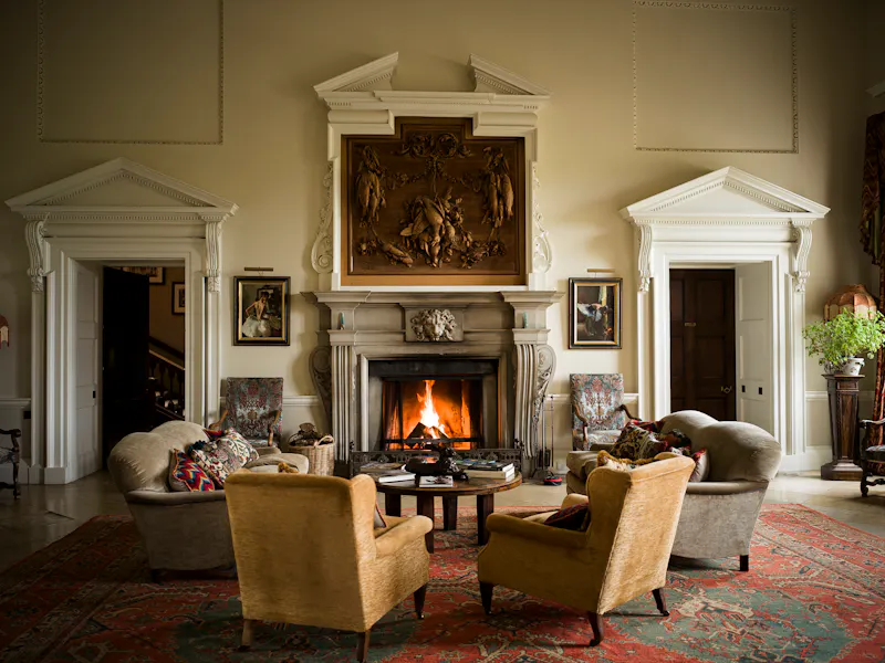 Drawing room at Kidlington Palladian mansion , A439 (photo 3)