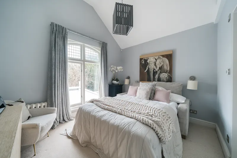 Bedroom at Stylish Hammersmith house, B1878 (photo 38)