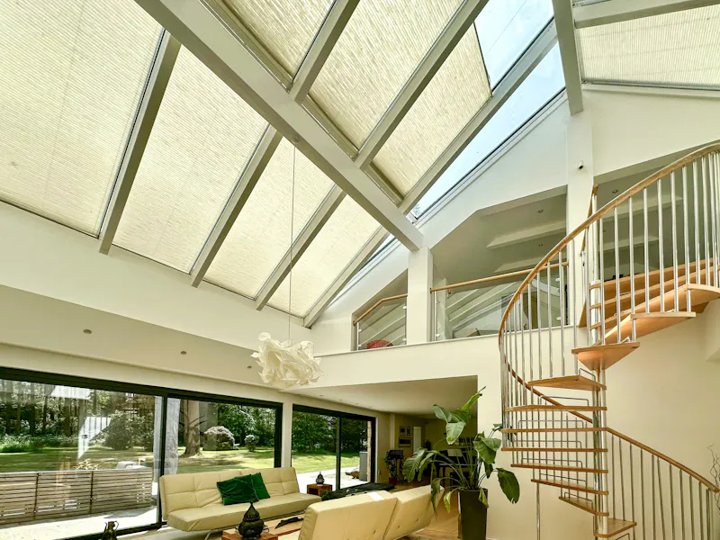 Staircase at Wokingham Mid-Century Villa, D2822 (photo 14)