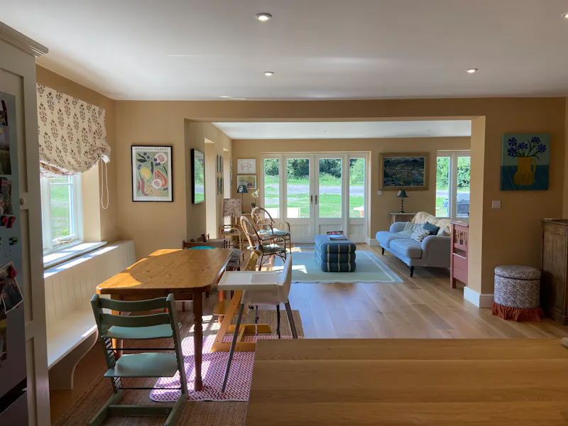 Dining room at Detached Newbury country home, D2825 (photo 7)