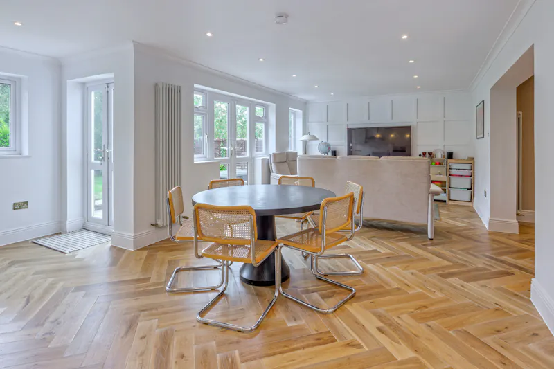 Dining room at Modern Radlett Family Home, D2824 (photo 10)