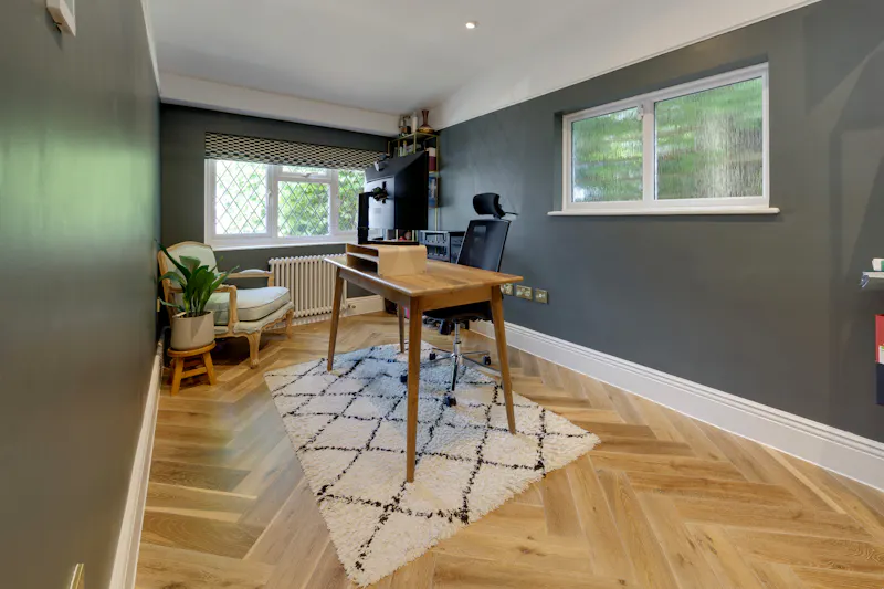 Study at Modern Radlett Family Home, D2824 (photo 38)