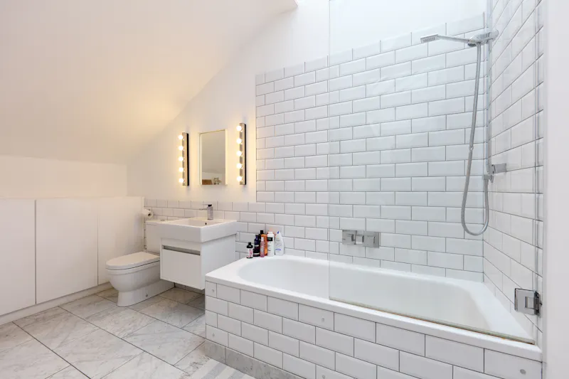 Bathroom at Stylish Stamford Brook home, F1061 (photo 34)