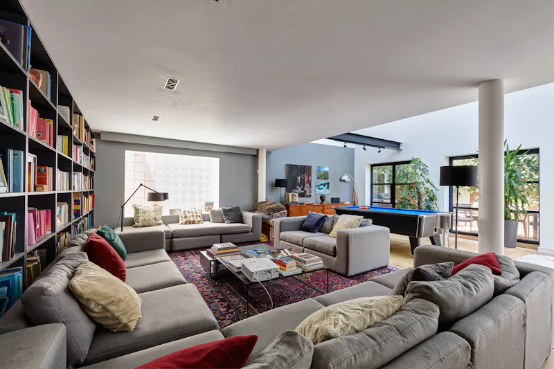 Living Room at Stylish Stamford Brook home, F1061 (photo 4)
