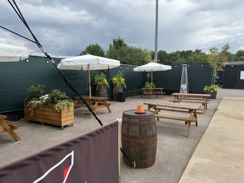Terrace/Patio at Harlow Town Football Club, V169 (photo 19)