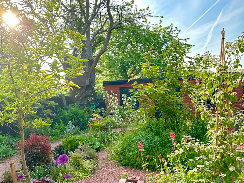 Garden at Colourful Palmers Green home, E525 (photo 65)