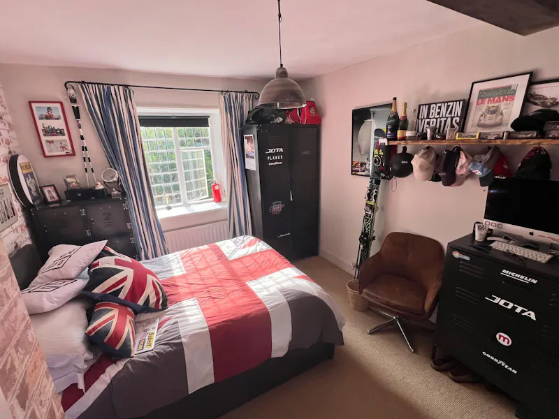 Bedroom - child's at Grade II Dallington Farmhouse, A1662 (photo 18)