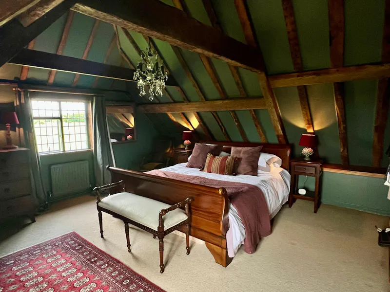 Bedroom at Grade II Dallington Farmhouse, A1662 (photo 19)
