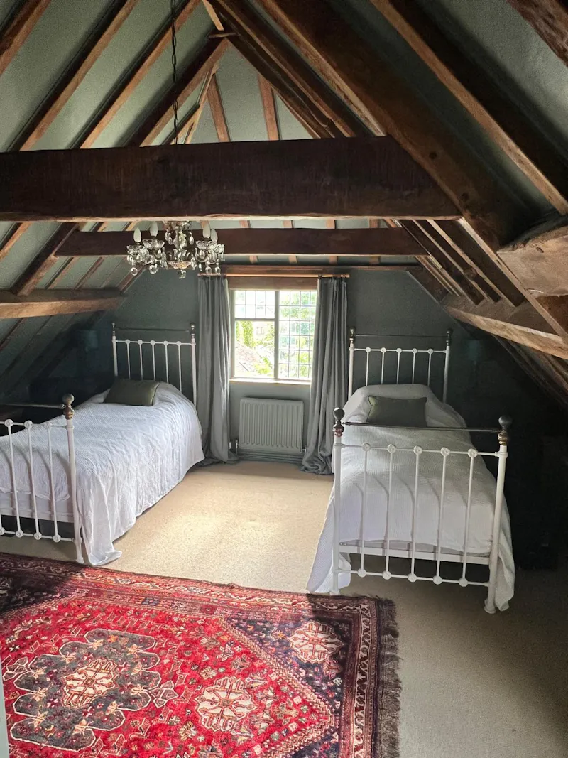 Bedroom at Grade II Dallington Farmhouse, A1662 (photo 21)