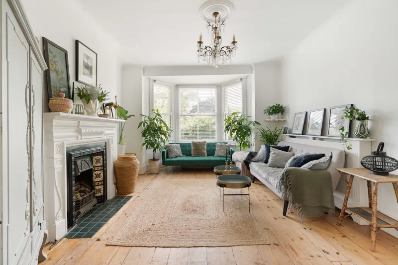 Floor - wooden at Elegant Georgian Bromley Home, B1588 (photo 5)