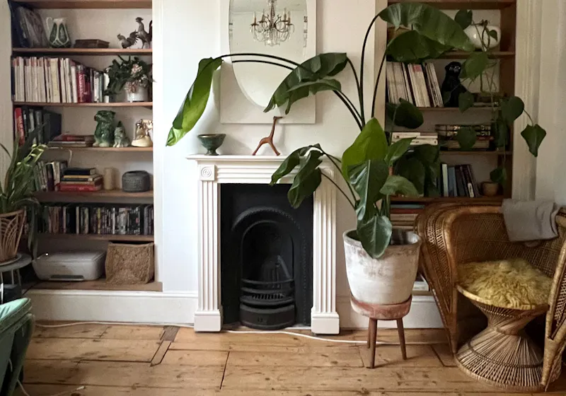 Fireplace at Elegant Georgian Bromley Home, B1588 (photo 9)