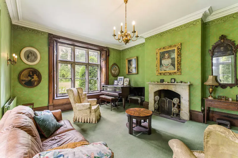 Fireplace at Oxfordshire Gothic Vicarage, B2086 (photo 9)
