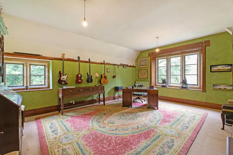 Study at Oxfordshire Gothic Vicarage, B2086 (photo 16)