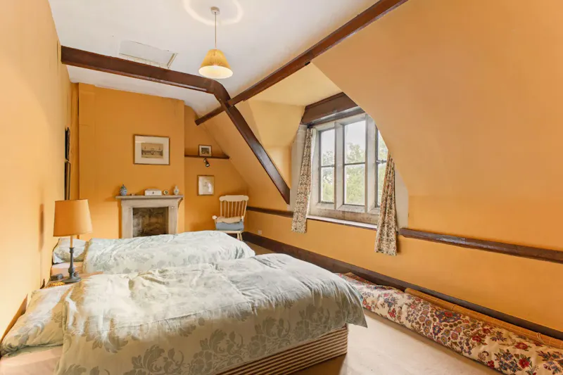 Bedroom at Oxfordshire Gothic Vicarage, B2086 (photo 25)