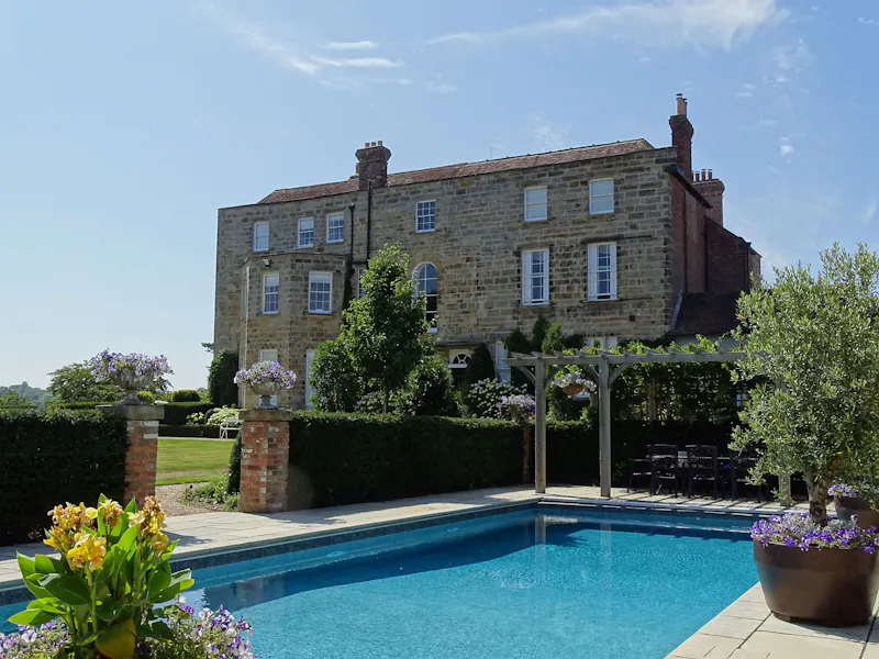Swimming pool - outdoor at Tunbridge Wells Manor , A1584 (photo 24)