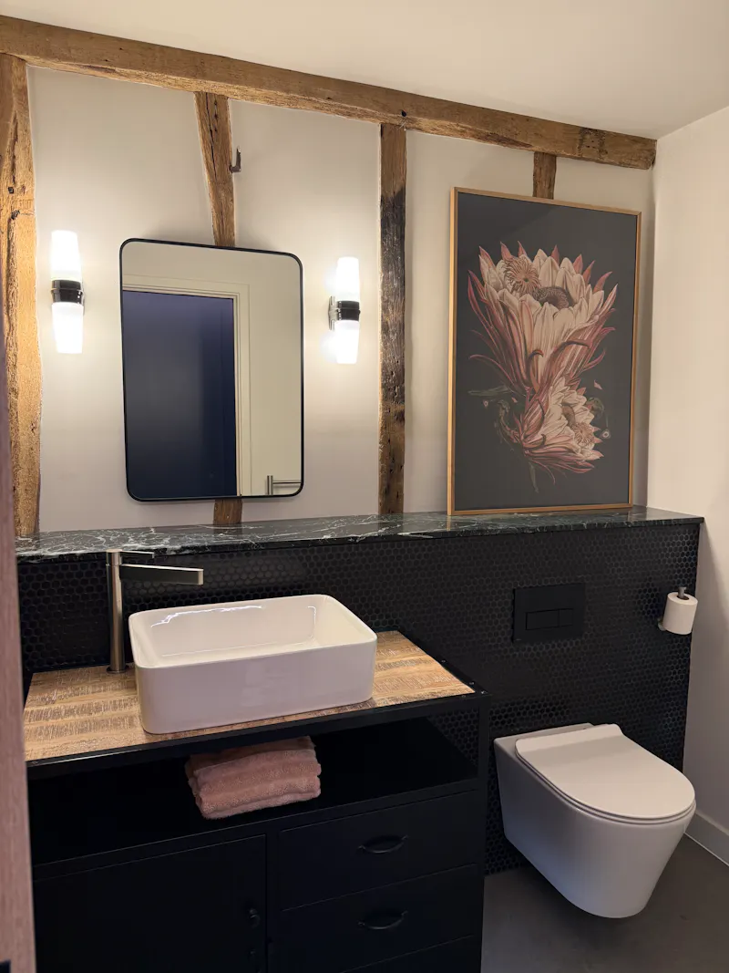 Bathroom at Cranbrook Scandi Modern Barn, L769 (photo 15)