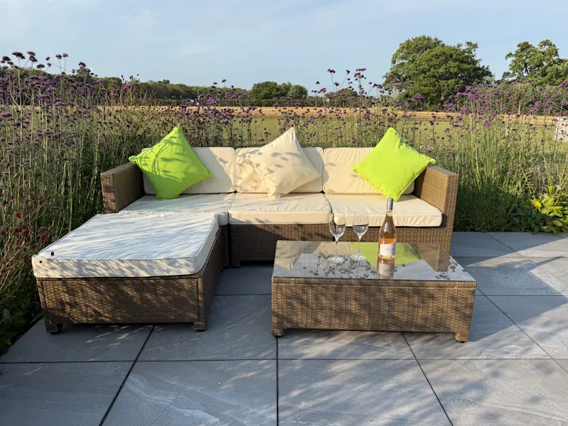 Terrace/Patio at Cranbrook Scandi Modern Barn, L769 (photo 49)